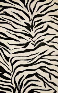 Buy best Quality Zebra fit custom area carpet at best price