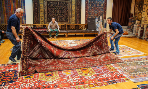 Handmade Modern Carpets from Yak Carpet India