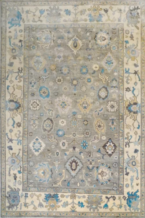 Oushak Pattern Handmade Carpet