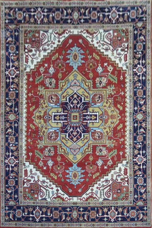 Heriz Pattern Handmade Carpet