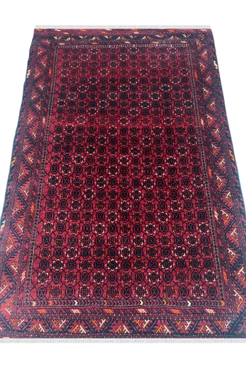 Vintage Afghan Bokhara Handmade Carpet